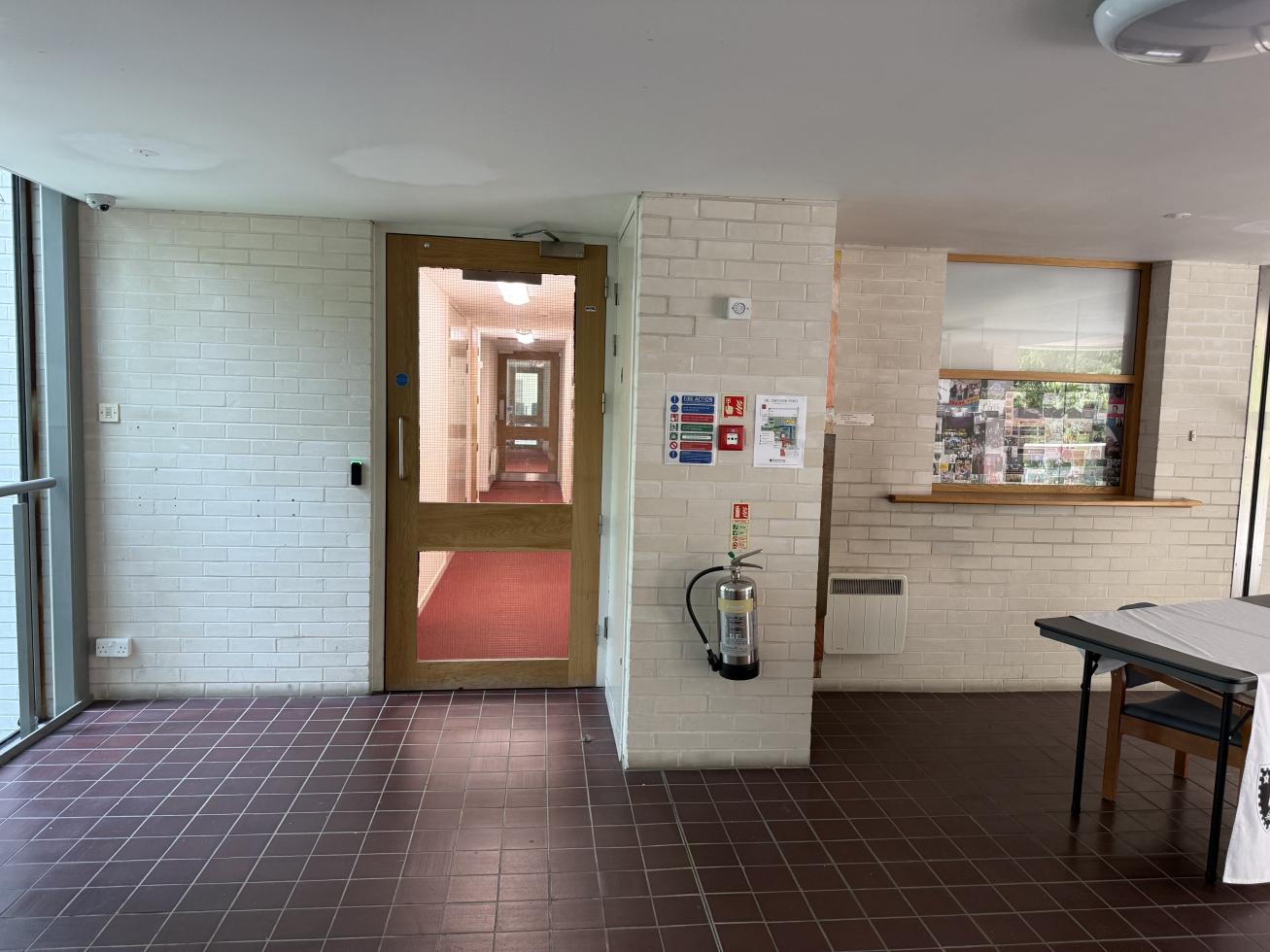 Paula Browne House Lobby with Corridor to Foyer