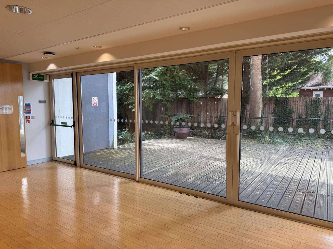 Buckingham House Conference Centre Decking