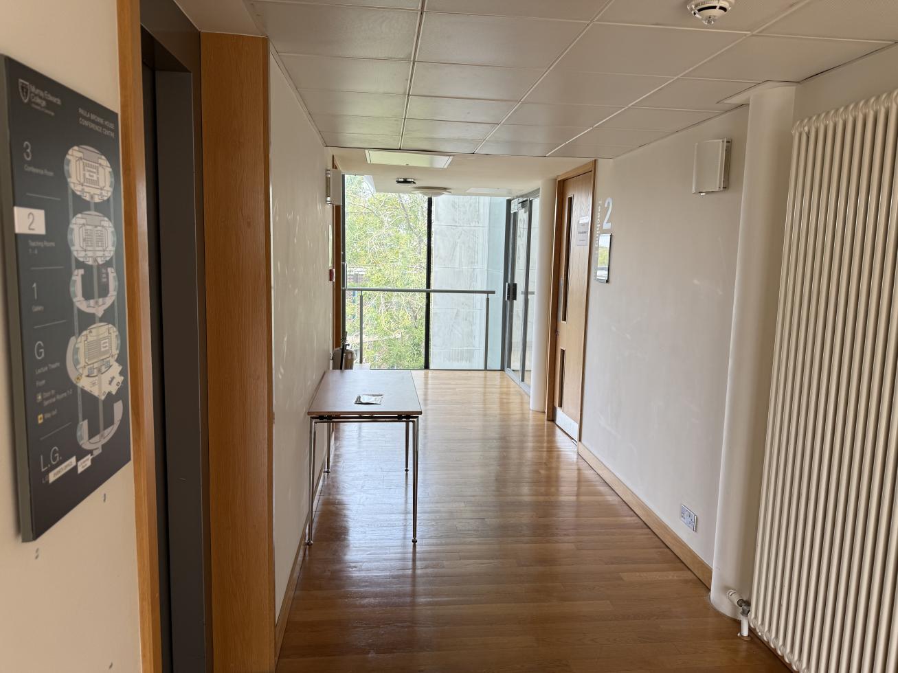 Paula Browne House Conference Centre Teaching Rooms Lift Lobby